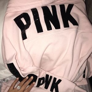 VS PINK Sequin Sweater 😍